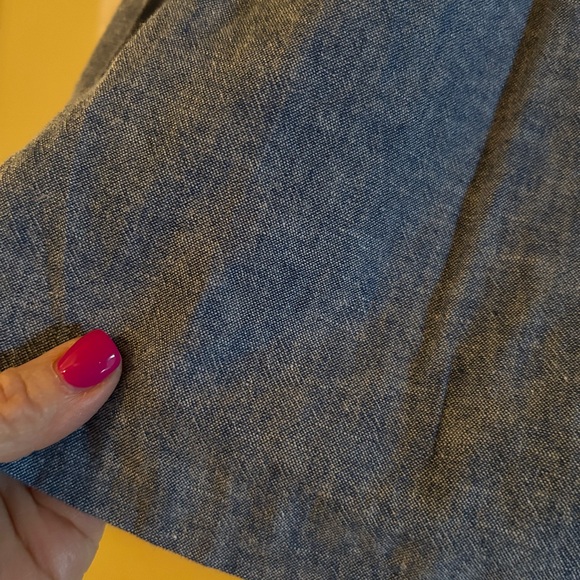 Loft Classic Chambray Skirt - Picture 2 of 2